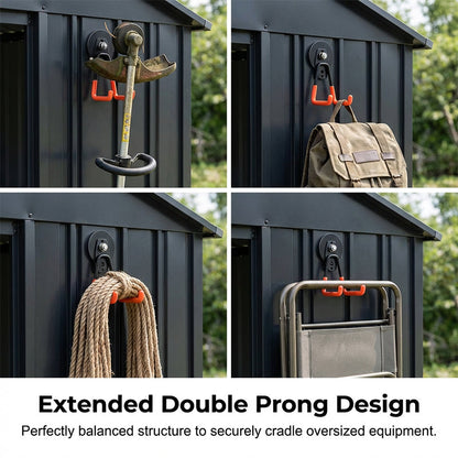 📢📢48% OFF !! ⏰ Heavy-Duty Magnetic Double-Claw Hook