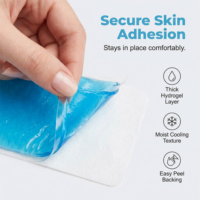 🥳2026 HOT SALE🥳💞50K+ SOLD!☀️🧊 Instant Cooling Ice Patches – Chill in seconds, stay cool for hours. 4‑layer gel tech, sweat‑proof & skin‑friendly. Beat the heat with ease! 😎✨