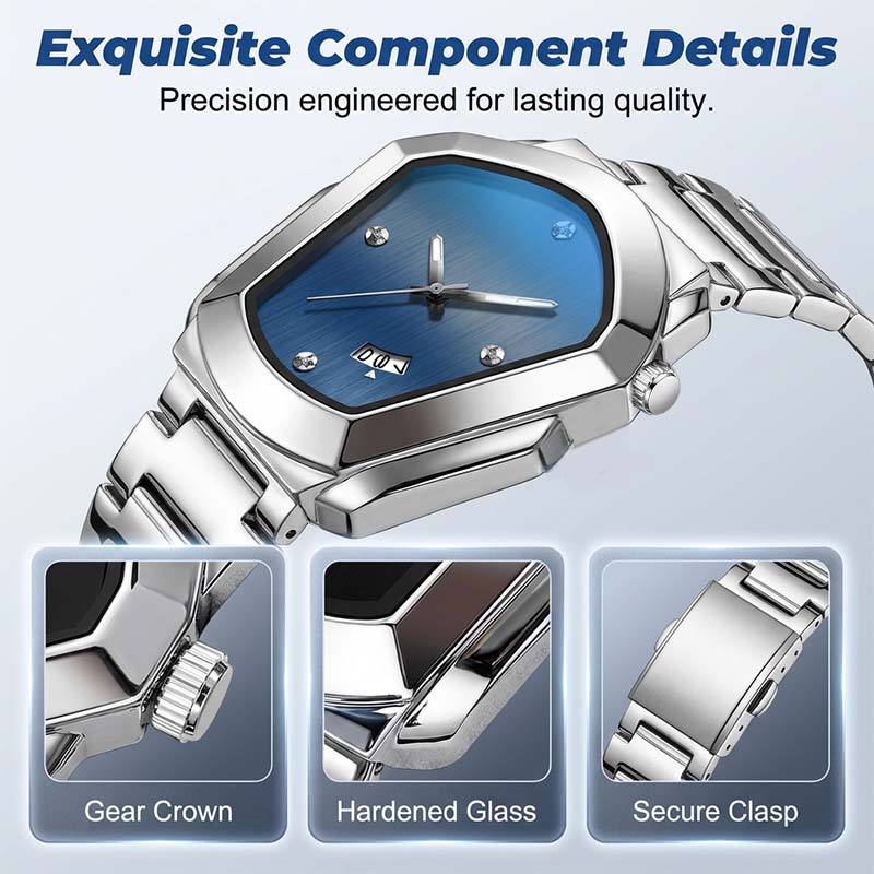 📢📢40% OFF !! ⏰Men's Rhombus-Shaped Quartz Watch