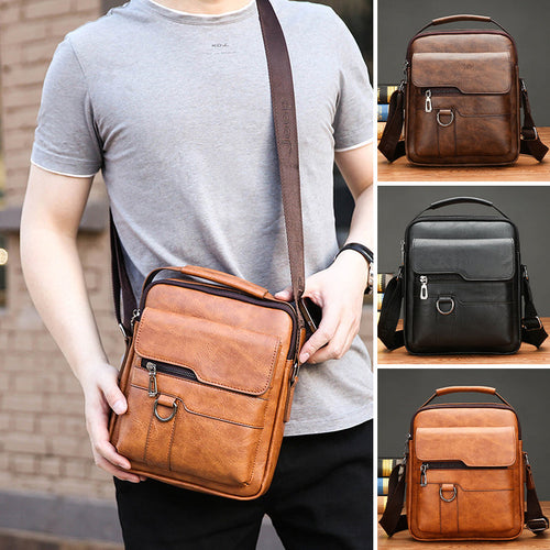 Men's Business Casual Large Capacity Bag – Multiple compartments & durable fabric – Perfect for laptop, work, gym or travel – sleek and functional 🎒
