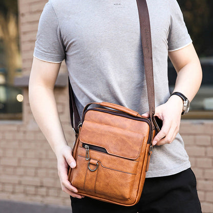 Men's Business Casual Large Capacity Bag – Multiple compartments & durable fabric – Perfect for laptop, work, gym or travel – sleek and functional 🎒