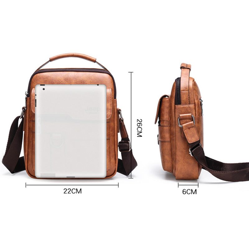 Men's Business Casual Large Capacity Bag – Multiple compartments & durable fabric – Perfect for laptop, work, gym or travel – sleek and functional 🎒