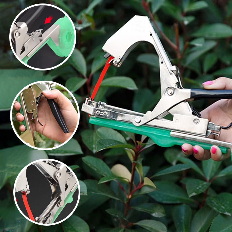 🔧 Universal Lightweight Durable Plant Vine Tying Machine – For tomatoes, grapes & climbing plants – Adjustable tension, quick taping – saves time in garden or greenhouse 🍅