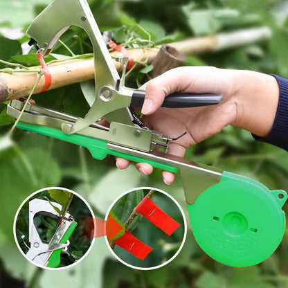 🔧 Universal Lightweight Durable Plant Vine Tying Machine – For tomatoes, grapes & climbing plants – Adjustable tension, quick taping – saves time in garden or greenhouse 🍅