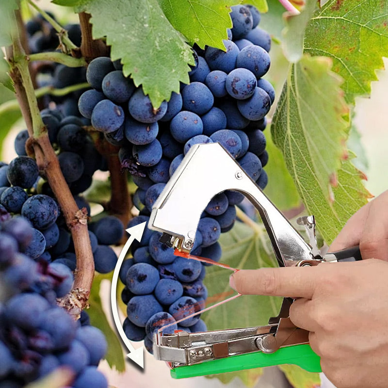 🔧 Universal Lightweight Durable Plant Vine Tying Machine – For tomatoes, grapes & climbing plants – Adjustable tension, quick taping – saves time in garden or greenhouse 🍅