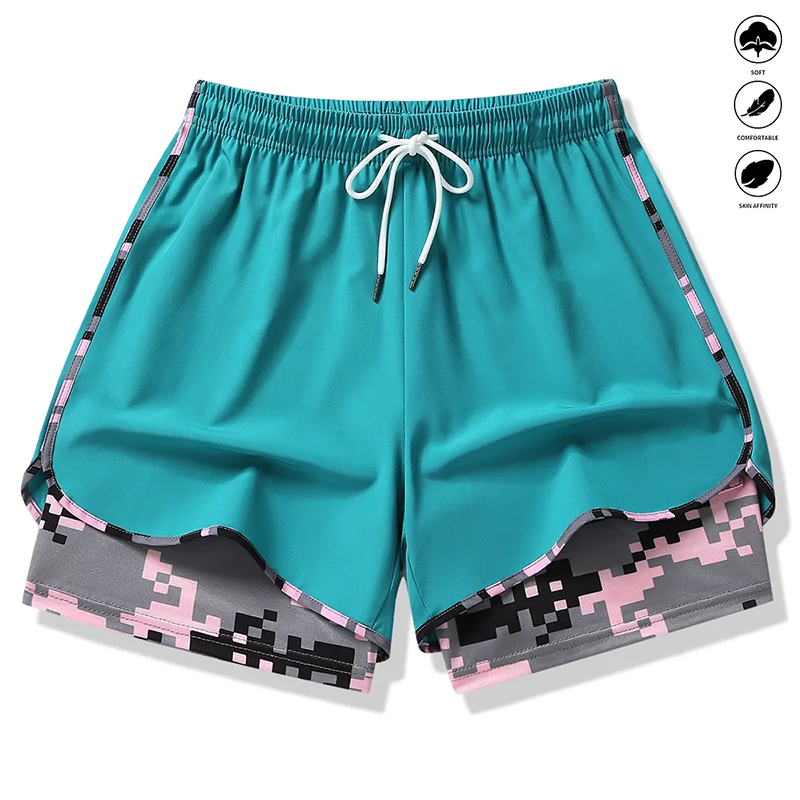 📢📢48% OFF !! ⏰Women's Casual Athletic Shorts with Built-in Liner