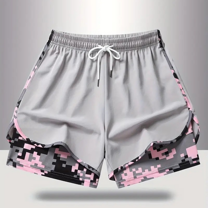 📢📢48% OFF !! ⏰Women's Casual Athletic Shorts with Built-in Liner