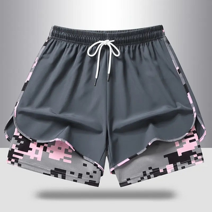 📢📢48% OFF !! ⏰Women's Casual Athletic Shorts with Built-in Liner