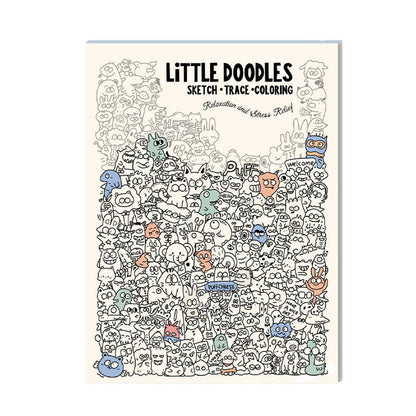 📢📢47% OFF !! ⏰Creative Doodle Art Coloring Book