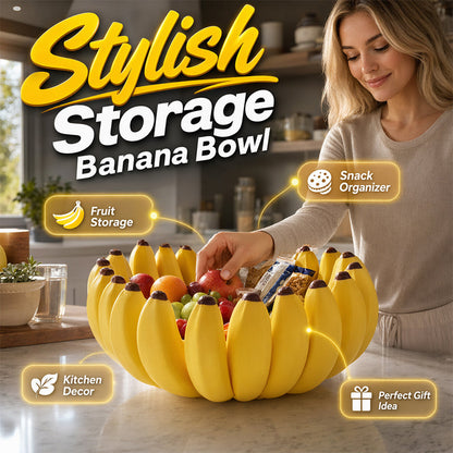 🔥While Supplies Last 46% OFF!🎉 Creative Banana Shape Fruit Bowl