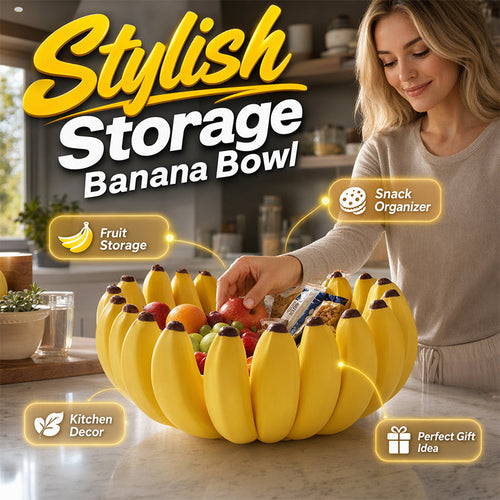 🔥While Supplies Last 46% OFF!🎉 Creative Banana Shape Fruit Bowl