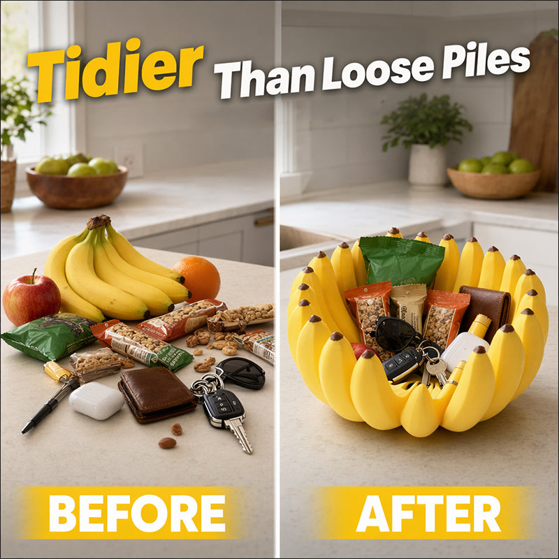 🔥While Supplies Last 46% OFF!🎉 Creative Banana Shape Fruit Bowl