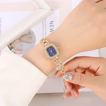 📢📢49% OFF !! ⏰Women Drawstring Bracelet Watch Square Quartz