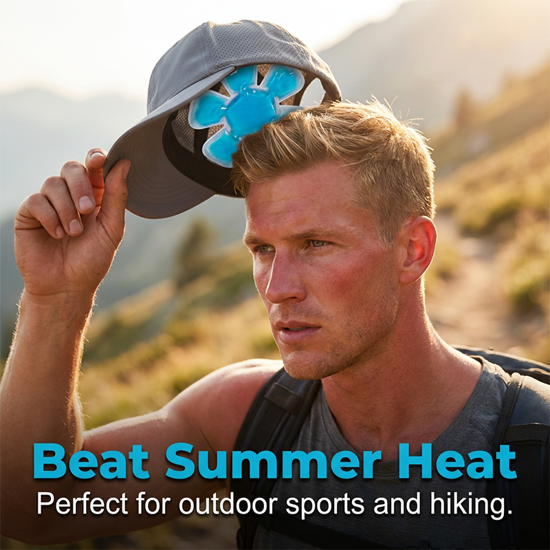 📢📢49% OFF !! & BUY 1 GET 1 FREE⏰Reusable Cooling Ice Pack for Hat
