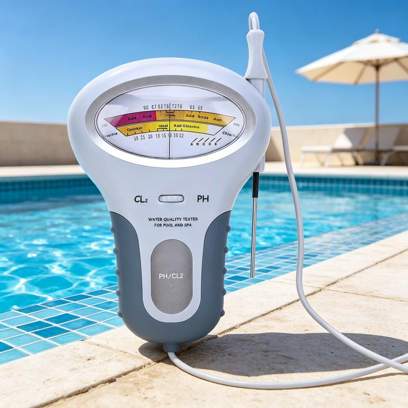 🔬💧 pH & Cl2 Chlorine Tester – 49% OFF! Precise Measurement of pH & Chlorine in Pool – Simple, Fast, Reliable. 🔥🏊