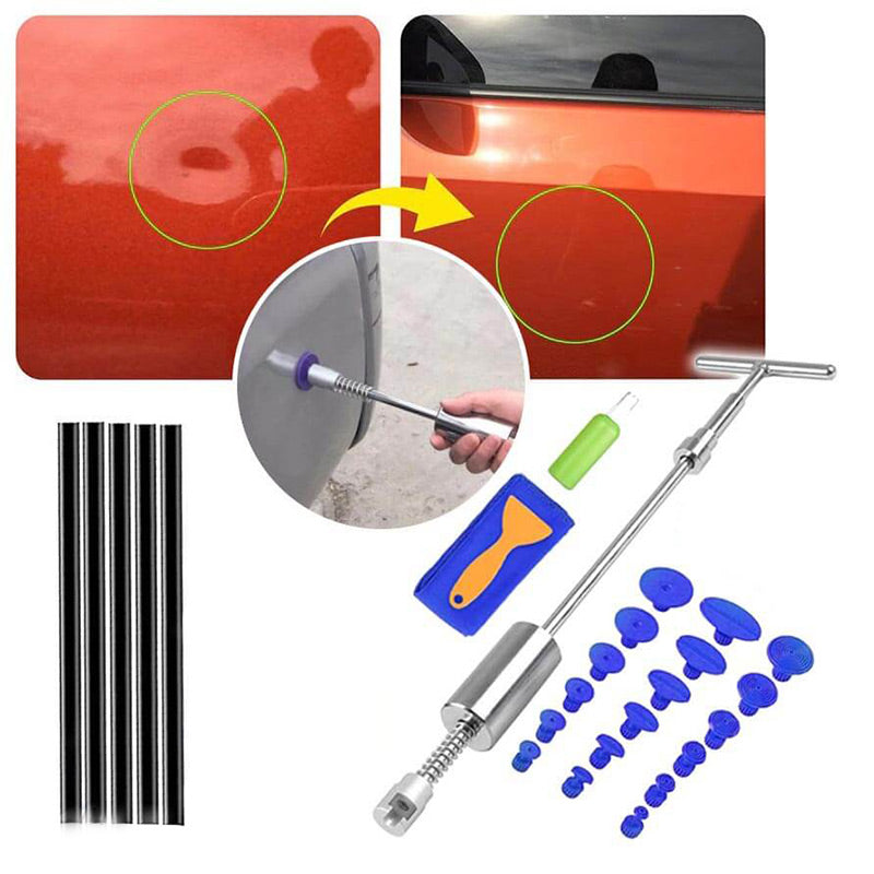 🥳2026 HOT SALE🥳💞50K+ SOLD!🚗🔧 49% OFF! T-Bar Puller Dent Repair Kit – Removes dents without damaging paint. Easy DIY, saves ＄＄＄ on body shop bills! 🛠️✨
