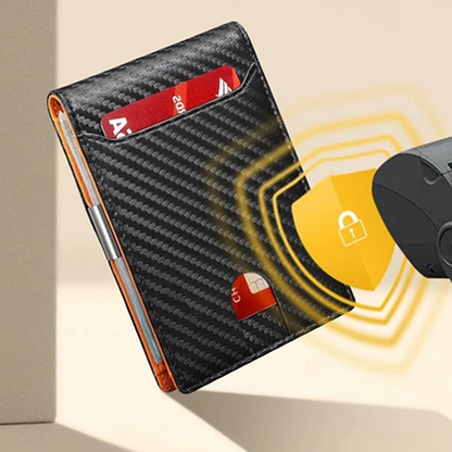 👛Minimalist Men's Card Holder Wallet with RFID Blocking – Sleek & compact – Holds cards & cash securely – perfect for daily carry or travel 🛡️✨