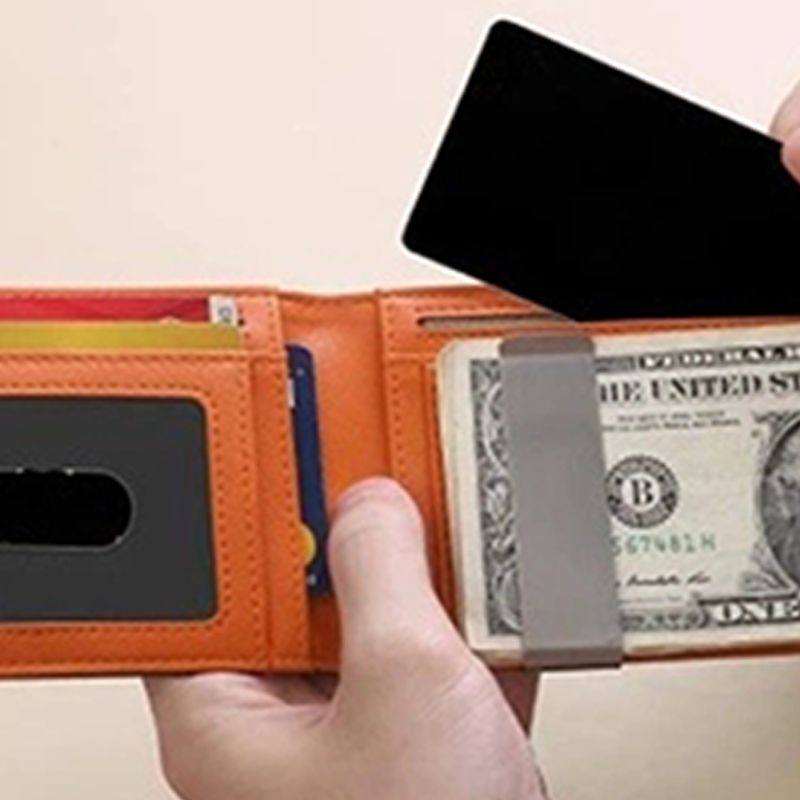 👛Minimalist Men's Card Holder Wallet with RFID Blocking – Sleek & compact – Holds cards & cash securely – perfect for daily carry or travel 🛡️✨