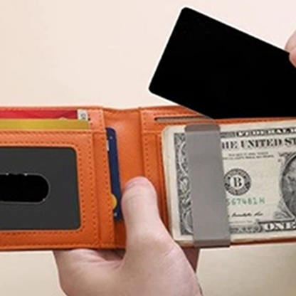 👛Minimalist Men's Card Holder Wallet with RFID Blocking – Sleek & compact – Holds cards & cash securely – perfect for daily carry or travel 🛡️✨