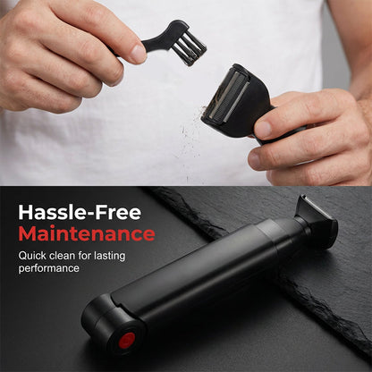 🥳2026 HOT SALE🥳💞50K+ SOLD!🪒💪 49% OFF! Reach-Anywhere Body Trimmer – Extendable handle, precision heads. Trim back, chest & legs yourself – no help needed! 🧔✨