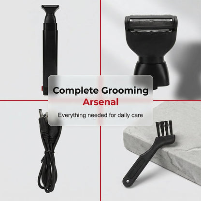 🥳2026 HOT SALE🥳💞50K+ SOLD!🪒💪 49% OFF! Reach-Anywhere Body Trimmer – Extendable handle, precision heads. Trim back, chest & legs yourself – no help needed! 🧔✨