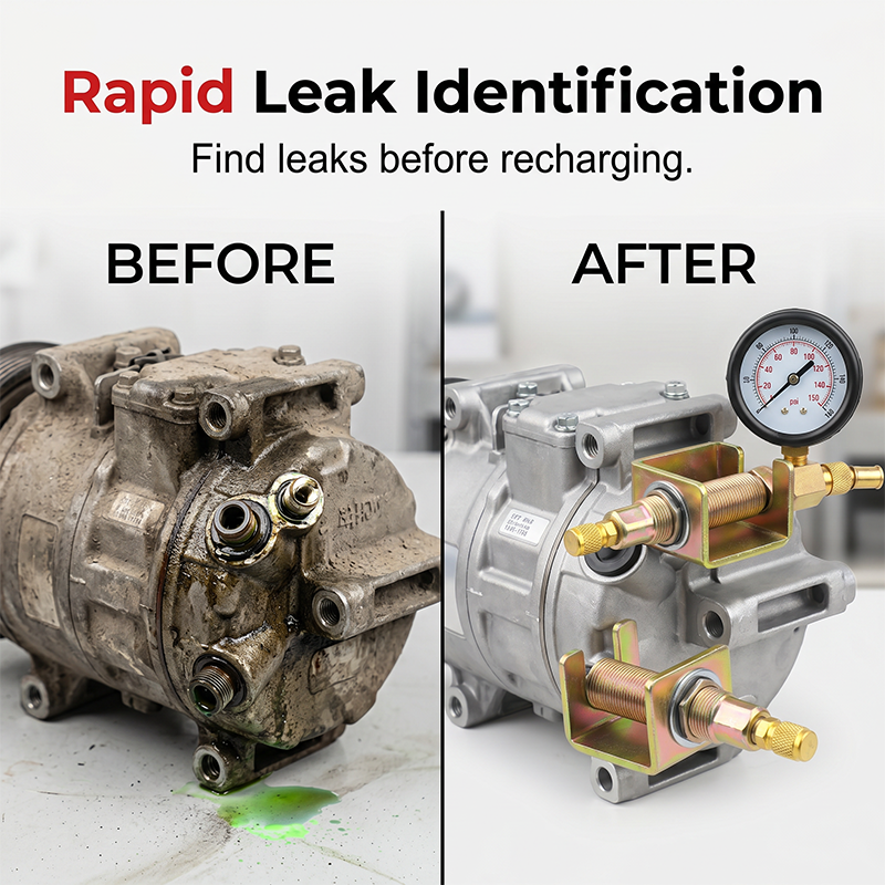 📢📢49% OFF !! ⏰Universal Automotive Air Conditioning Leak Detection